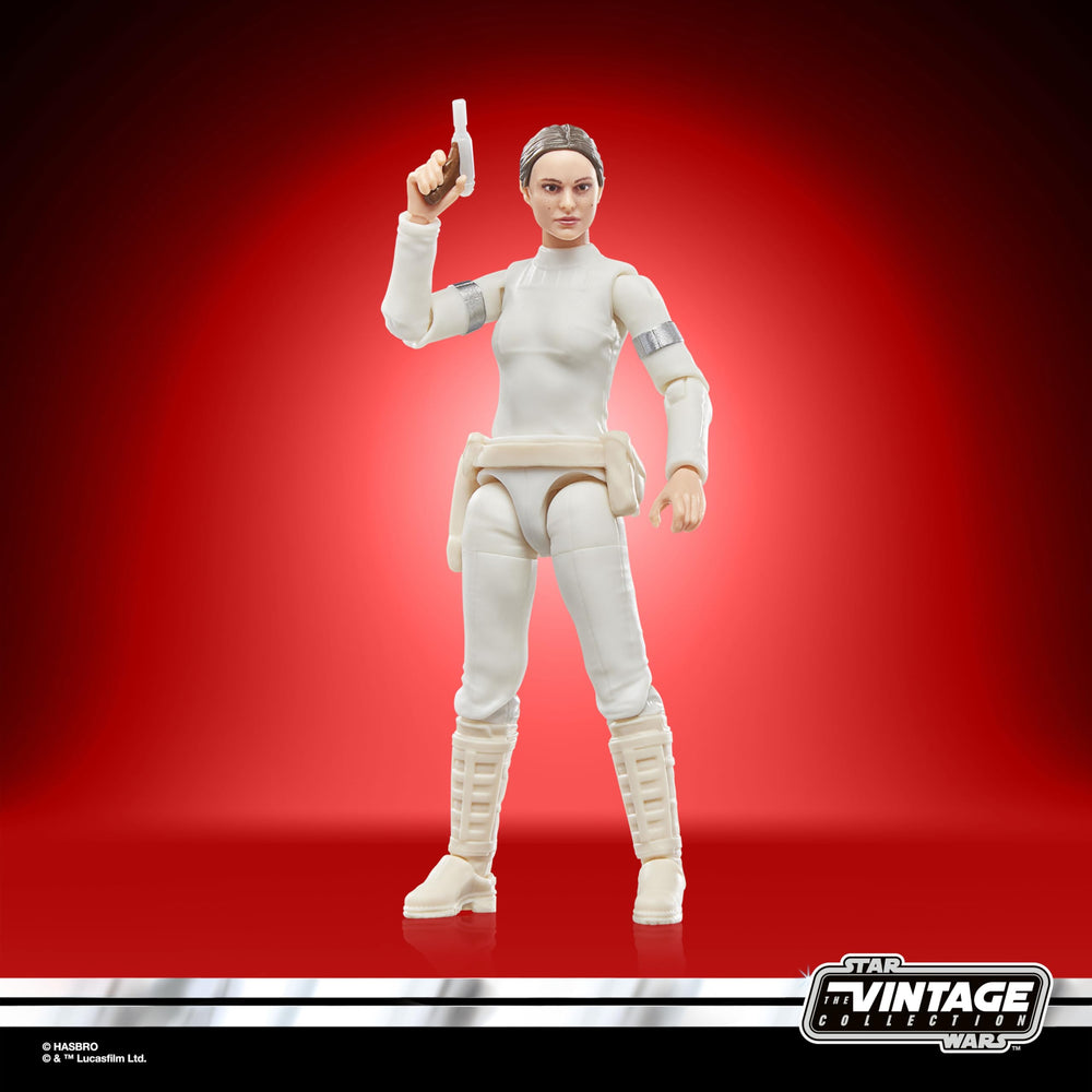 STAR WARS Padmé Amidala cardback packaging evokes retro Kenner style.