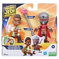 Star Wars Taborr figure ready for action with a staff accessory