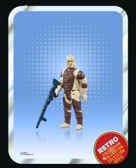 STAR WARS 2-pack cardback with weathered look enhances shelf presence.
