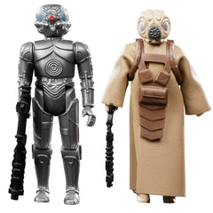 STAR WARS Retro Collection 4-LOM & Zuckuss front view figure for display and collection