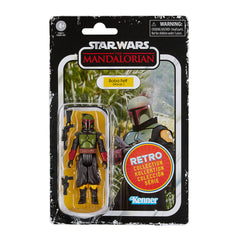 STAR WARS Boba Fett Morak packaging with weathered Kenner-inspired look