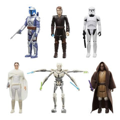 STAR WARS Retro Collection Mace Windu figure for display and action storytelling