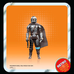 STAR WARS Mandalorian figure accessories include blaster and Darksaber for authentic play.