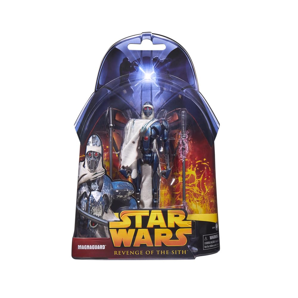 Star Wars Revenge of the Sith Mangnaguard figure front view for display