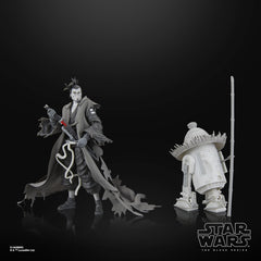 Star Wars Ronin and R5-D56 figure includes staff accessory for dynamic staging.