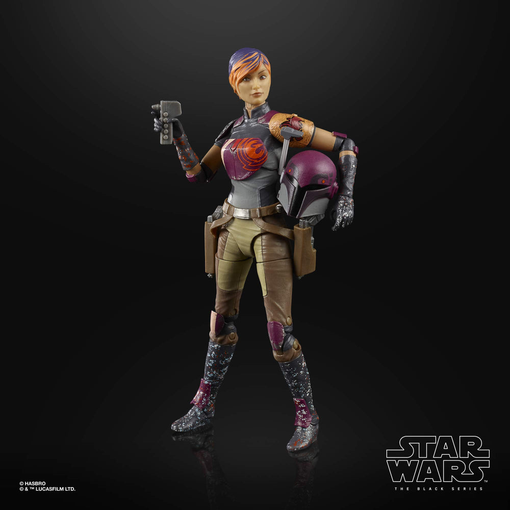 Star Wars Sabine Wren 6-inch figure packaging image for product recognition