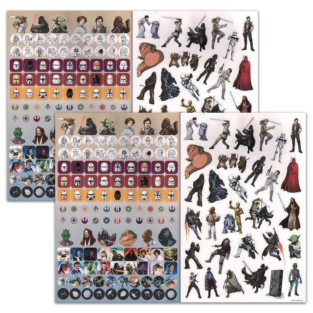 Star Wars Original Trilogy reward stickers for kids and fans to decorate and collect