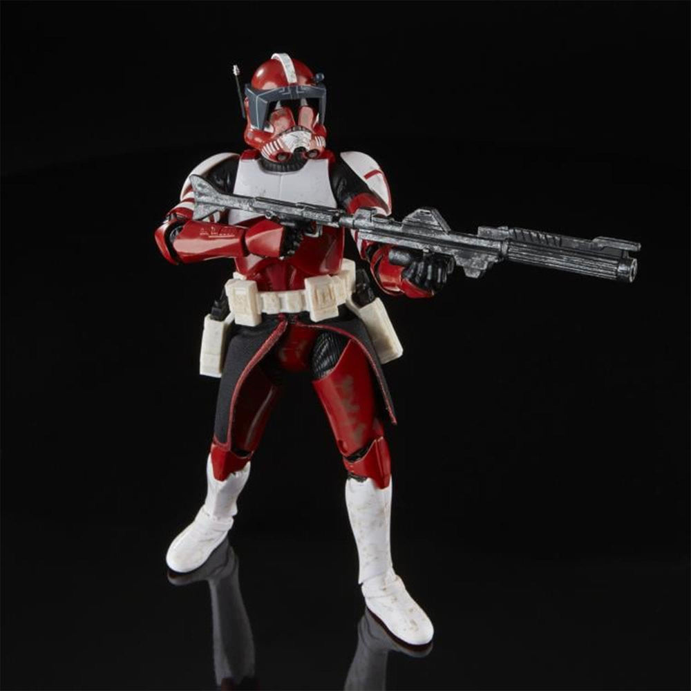 STAR WARS Clone Commander Fox hero-scene setup for storytelling