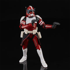 STAR WARS Clone Commander Fox figure ready for play with compatible gear
