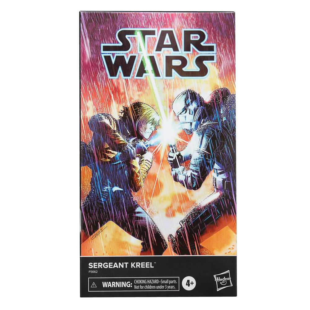 Star Wars Sergeant Kreel articulation detail for dynamic action poses and display.