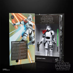 Star Wars Sergeant Kreel scale and diorama compatibility for setups.