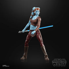 Close-up of Aayla Secura Jedi robe detailing for collectors.
