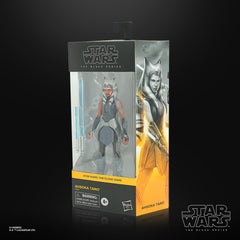 STAR WARS The Black Series Ahsoka Tano figure ideal for collectors' displays.