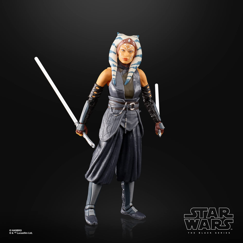 STAR WARS The Black Series Ahsoka Tano figure with poseable joints for dynamic poses
