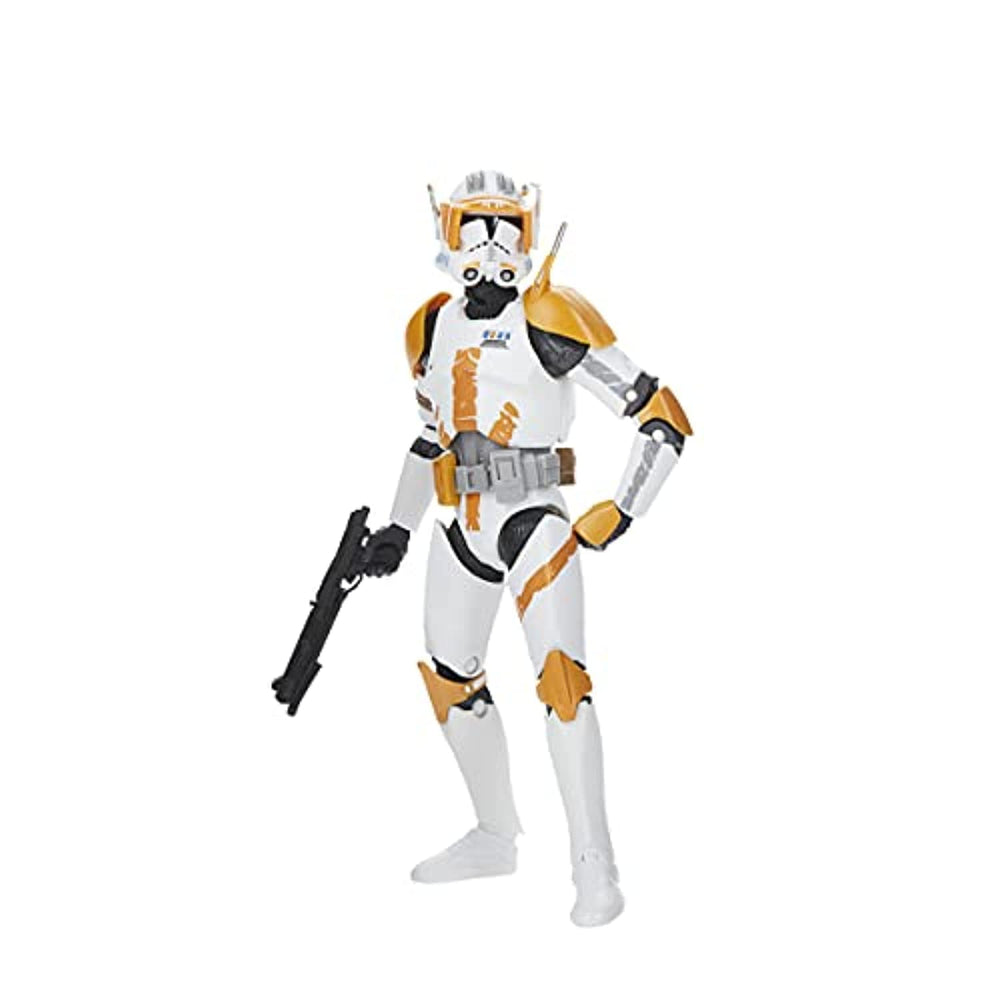 STAR WARS Clone Commander Cody archive articulation close-up highlighting premium deco.