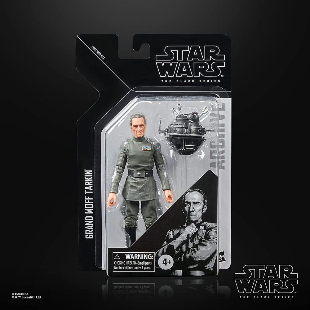 Fully articulated Grand Moff Tarkin pose options and joints