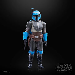 STAR WARS The Black Series Axe Woves detailed deco enhances collectible shelf presence.