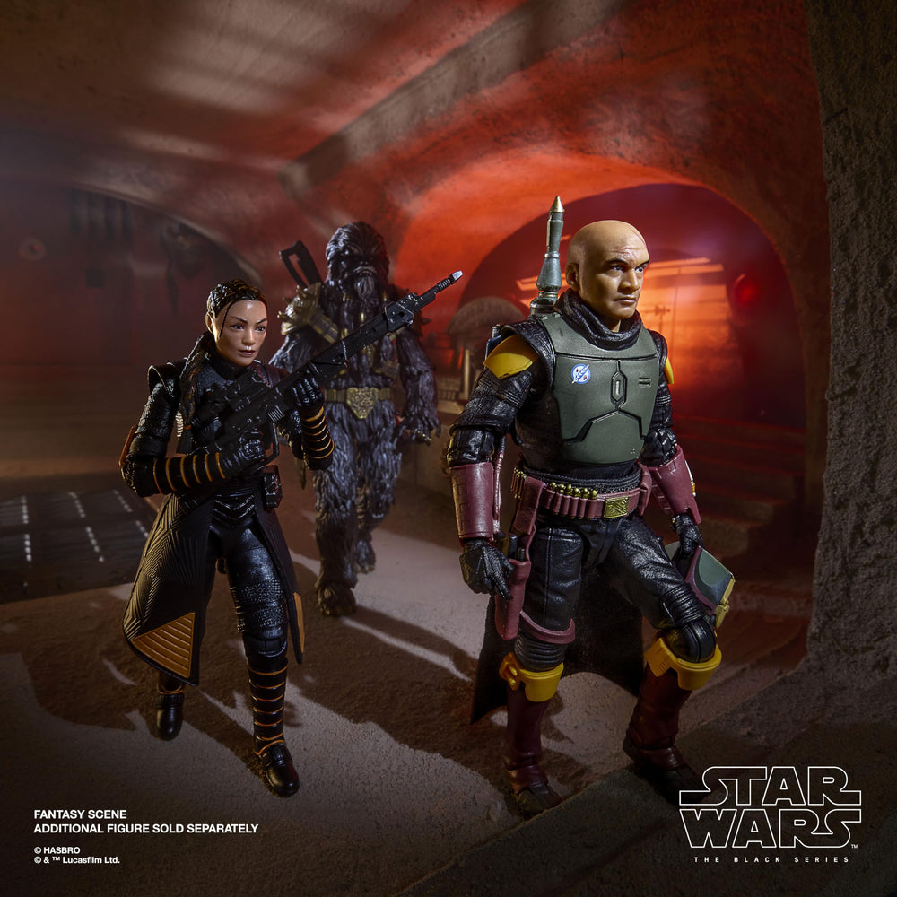 STAR WARS The Black Series Boba Fett articulation points enable varied poses