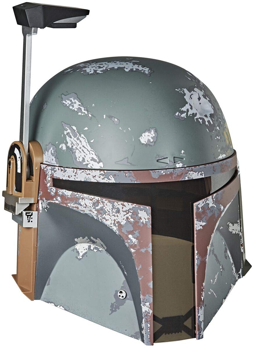 STAR WARS Boba Fett helmet viewfinder for immersive cosplay and display.