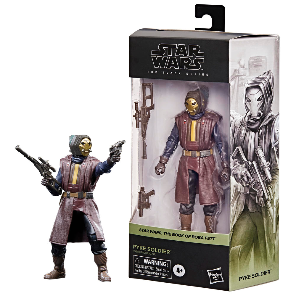 STAR WARS The Black Series Pyke Soldier packaging from The Book of Boba Fett.