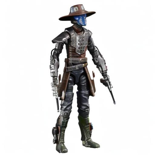 Background-ready Cad Bane Bracca figure for immersive dioramas