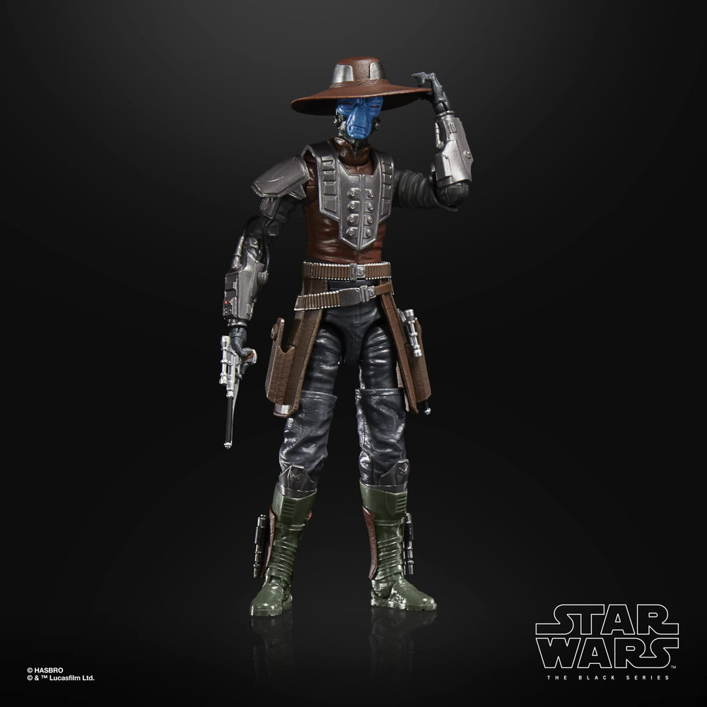 Cad Bane Bracca display-ready figure in action-ready pose
