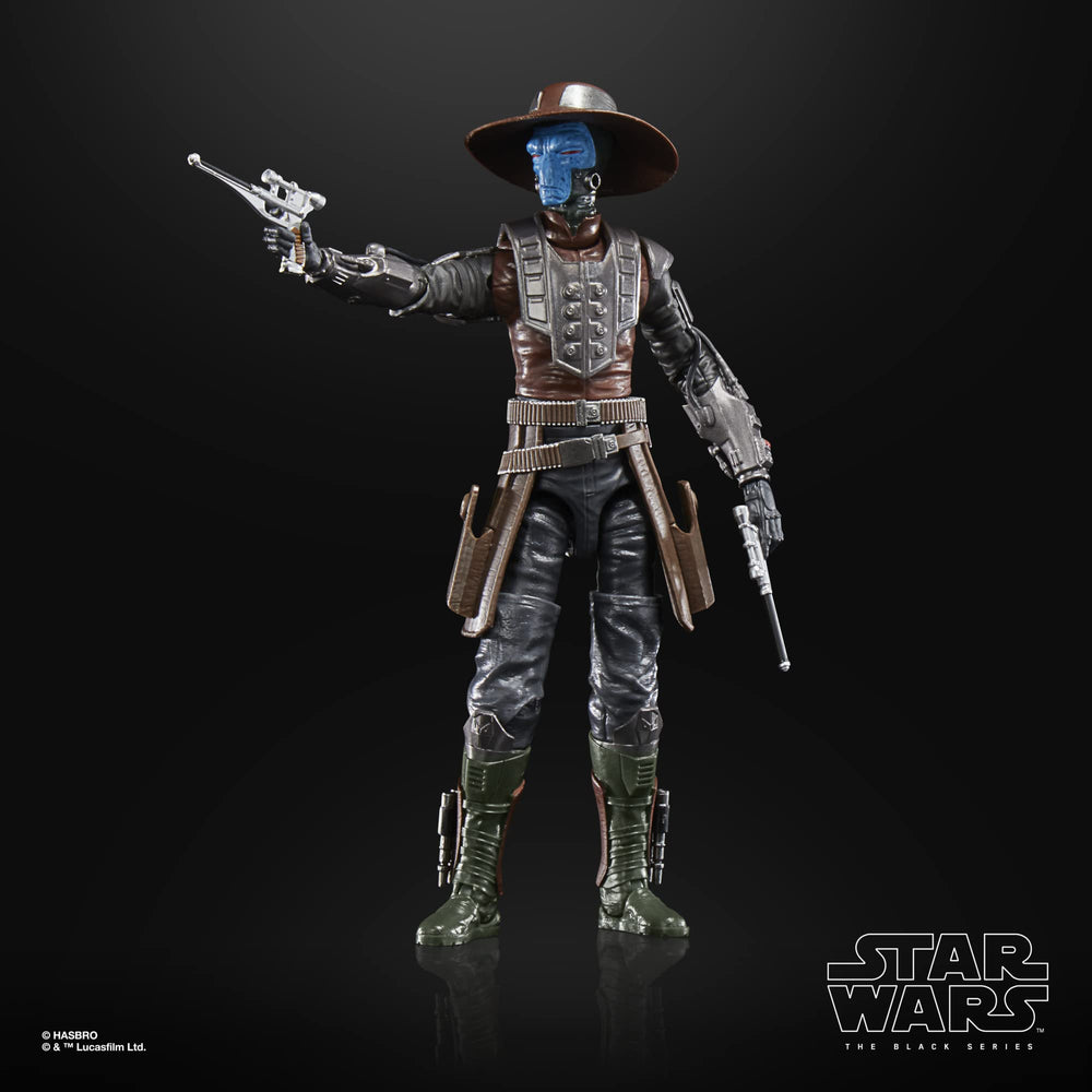 Fully articulated Cad Bane Bracca figure suitable for display shelves