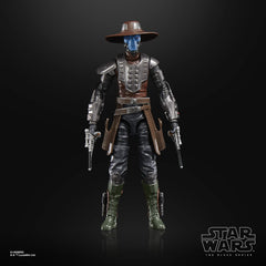Display stand and packaging of Cad Bane Bracca for collectors