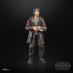 Star Wars The Black Series Cassian Andor packaging shows collector-friendly presentation.