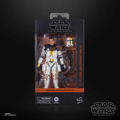 STAR WARS The Black Series Clone Lieutenant Galle articulation range for flexible posing