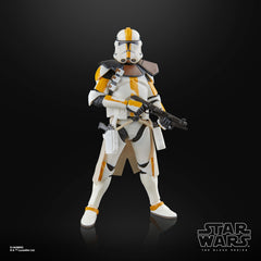 STAR WARS The Black Series Clone Lieutenant Galle detailed deco and armor highlights