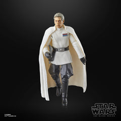 STAR WARS The Black Series Director Orson Krennic window box packaging.