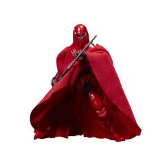 Star Wars The Black Series Emperor's Royal Guard figure close-up shows premium detail for display