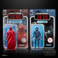 STAR WARS The Black Series Emperor's Royal Guard with staff shows screen-inspired accessory.