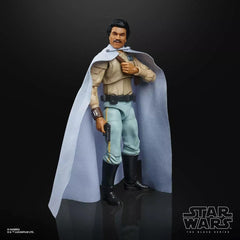 STAR WARS The Black Series General Lando Calrissian figure hero pose for collection display.