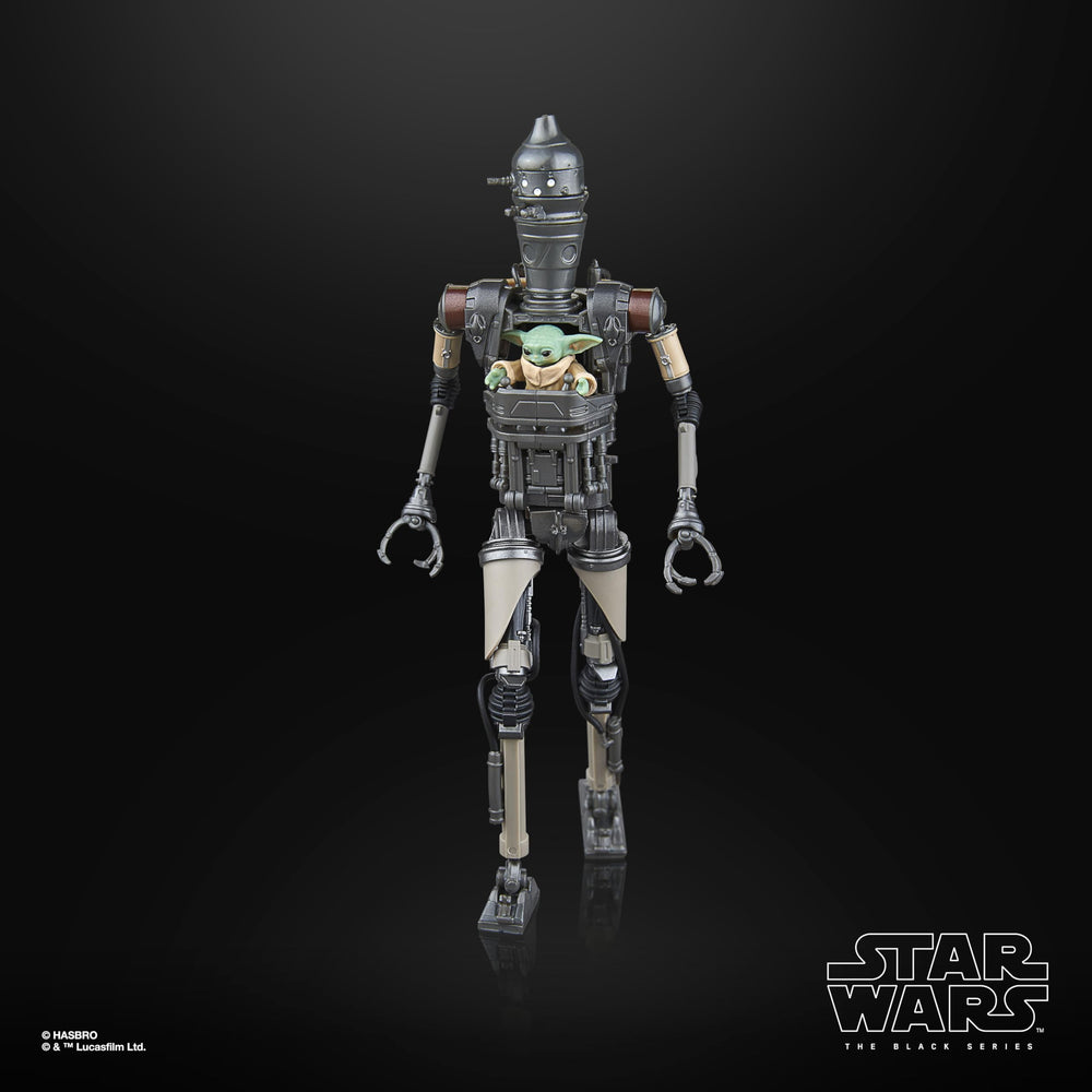 STAR WARS Grogu figure measures about 1 inch tall in the 6-inch scale.