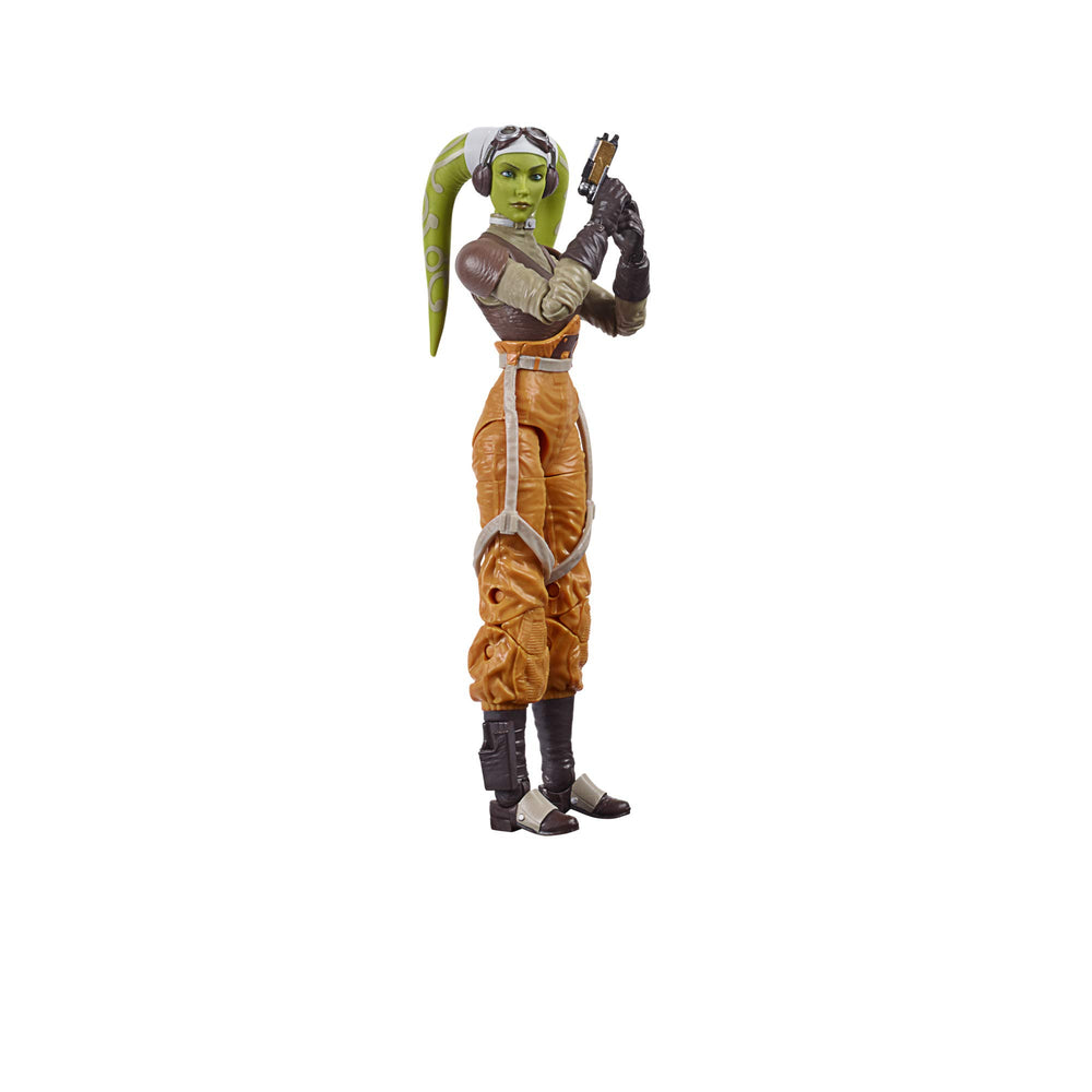 Star Wars The Black Series Hera Syndulla figure with premium detailing for display and play.