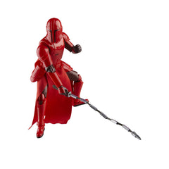 Star Wars The Black Series Imperial Praetorian Guard on a collector shelf