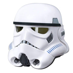 Star Wars The Black Series Imperial Stormtrooper voice-changer helmet enables immersive role-play.