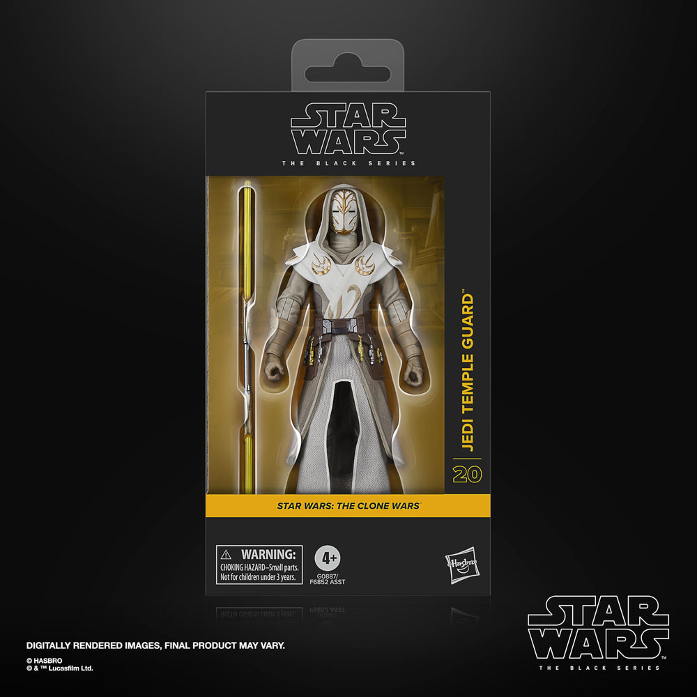 STAR WARS The Black Series Jedi Temple Guard articulation pose for dynamic display
