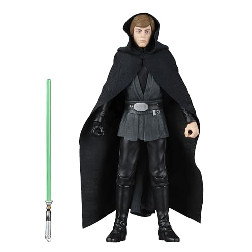 The Black Series Luke Skywalker articulation enables dynamic display poses
