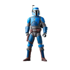 Star Wars The Black Series Mandalorian Corsair figure front view for display