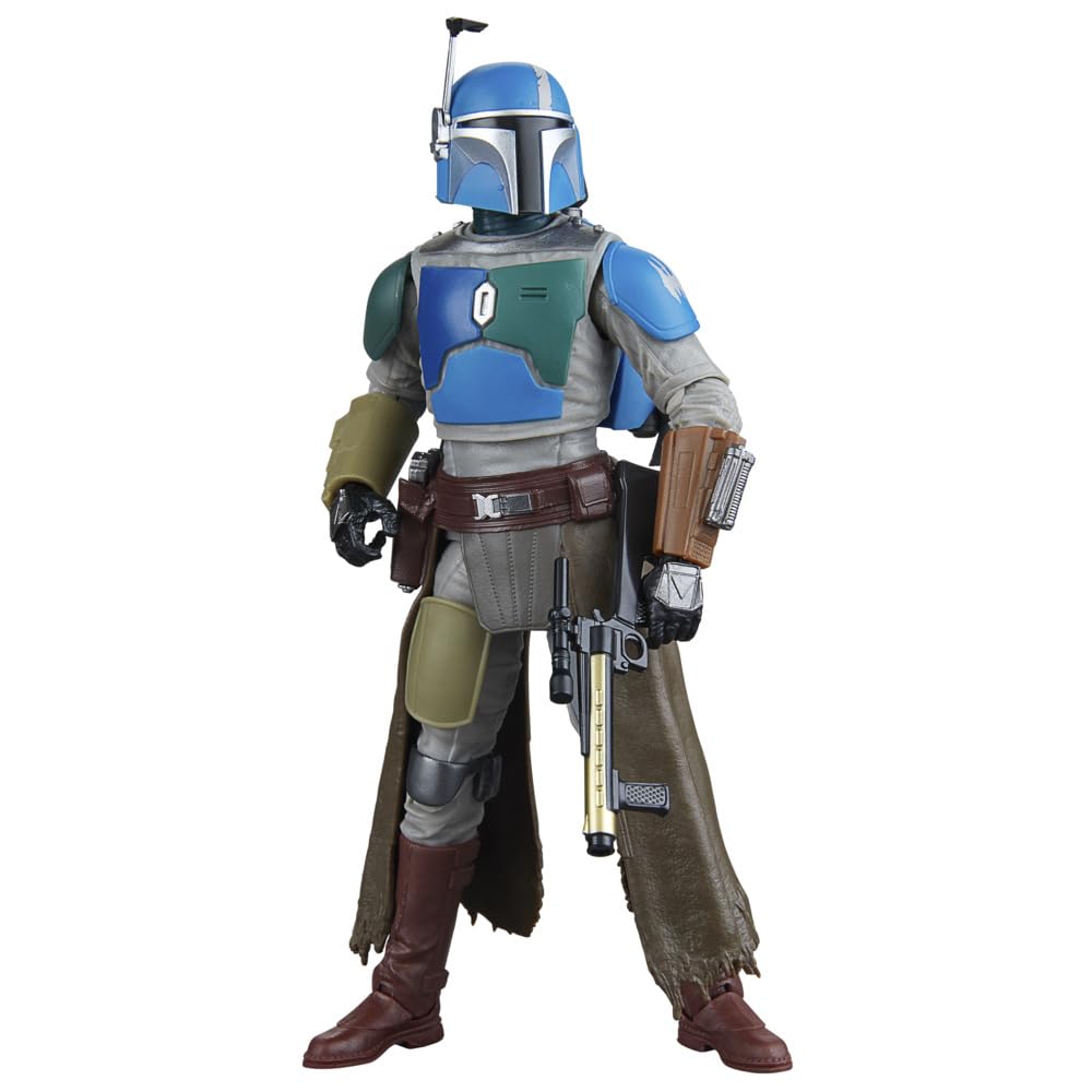 STAR WARS The Black Series Mandalorian Shriek-Hawk figure detailed sculpt and textures.