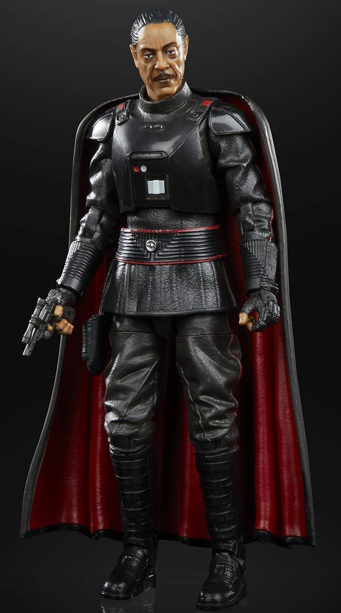 STAR WARS The Black Series Moff Gideon packaging image for collectors' shelf display.