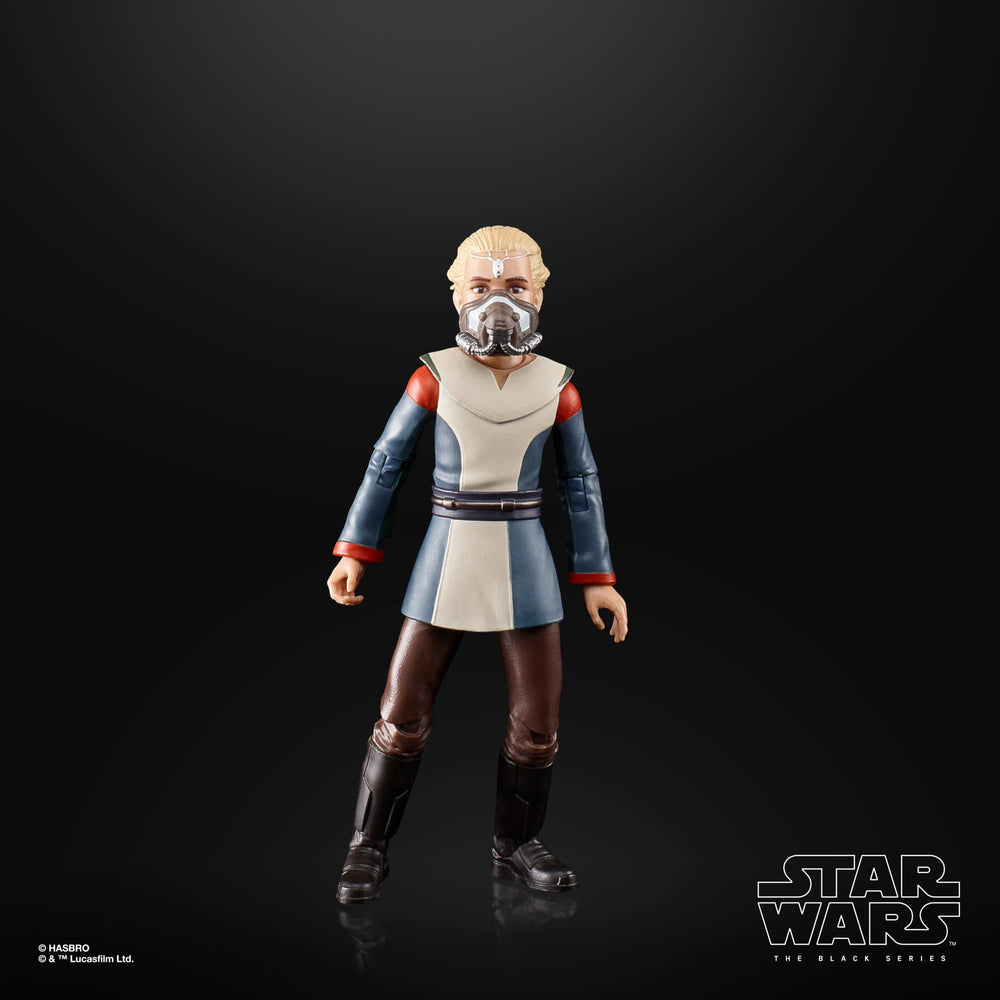 STAR WARS The Black Series Omega Kamino figure with accessories, ready to complete a Star Wars diorama.
