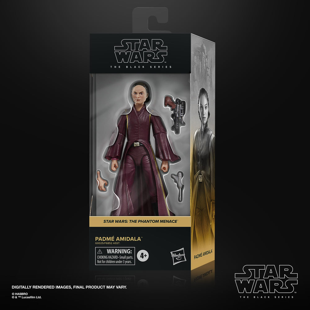 Padmé Amidala blaster accessories for dynamic posing from STAR WARS
