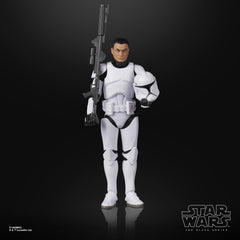 STAR WARS The Black Series Phase I Clone Trooper figure, removable helmet, authentic look for posing