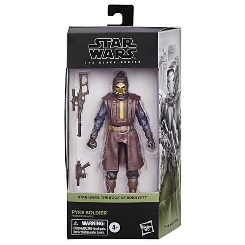 STAR WARS The Black Series Pyke Soldier articulation close-up showcasing poseability.