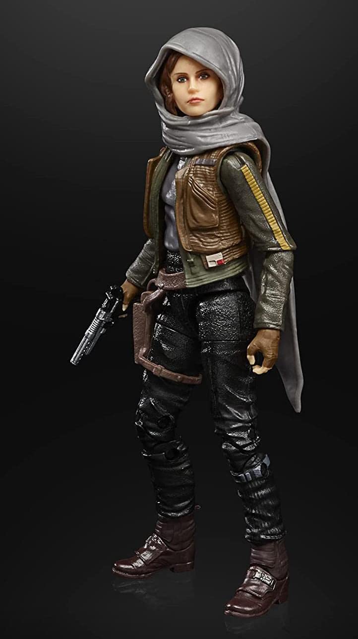 STAR WARS The Black Series Rogue One figure display friendly pose options for collectors.