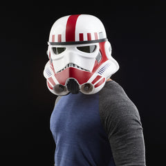 STAR WARS The Black Series Shock Trooper Helmet, packaging view, hints at premium presentation.